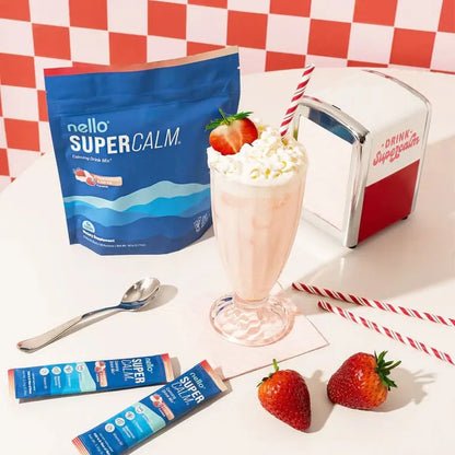 Supercalm-Drink Mix with magnesium glycinate,KSM-66 & vitamin D3-Convenient