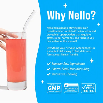 Supercalm-Drink Mix with magnesium glycinate,KSM-66 & vitamin D3-Convenient
